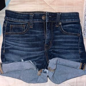 American eagle jean shorts
